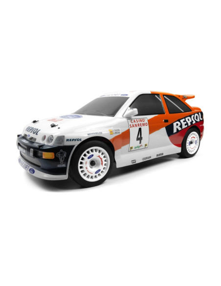 HPI Racing WR8 Flux 1996 Ford Escort RS Cosworth(NO INCLUYE BATERIA NI CARGADOR)+SOPORTES ALUMINIO PARA FIJAR CARROCERIA - Imagen 12