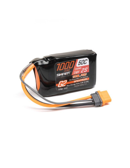 SPMX-1049 Batería de LiPo Smart G2 Trail Pro de 7,4 V, 1000 mAh, 2S, 50 C: IC2 - Imagen 1