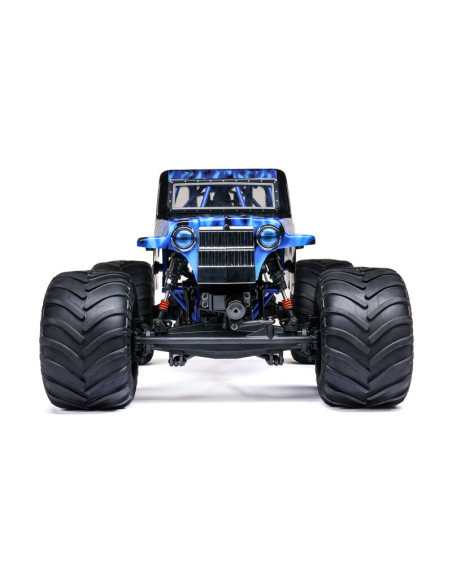 LOSI MONSTER TRUCK RTR SON-UVA 4x4 CON EJE SOLIDO BRUSHLESS 1/8, LMT 2.0 AZUL - Imagen 3