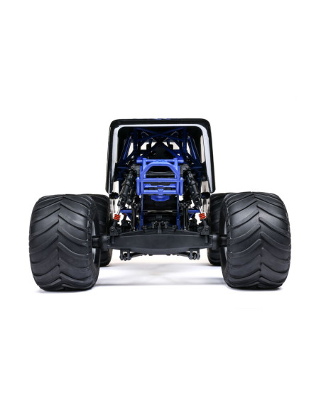 LOSI MONSTER TRUCK RTR SON-UVA 4x4 CON EJE SOLIDO BRUSHLESS 1/8, LMT 2.0 AZUL - Imagen 5