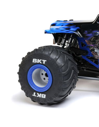 LOSI MONSTER TRUCK RTR SON-UVA 4x4 CON EJE SOLIDO BRUSHLESS 1/8, LMT 2.0 AZUL - Imagen 19