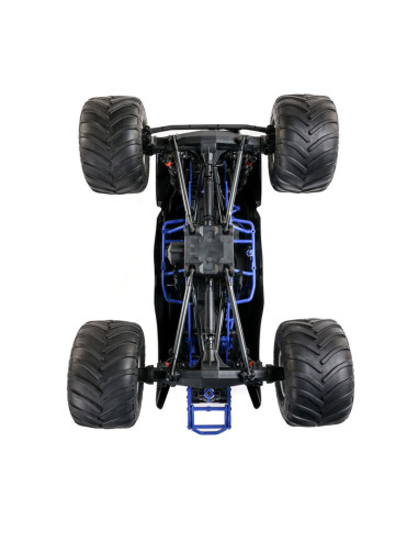 LOSI MONSTER TRUCK RTR SON-UVA 4x4 CON EJE SOLIDO BRUSHLESS 1/8, LMT 2.0 AZUL - Imagen 9