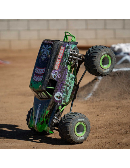 LOSI MONSTER TRUCK RTR DRAVE DIGGER 4x4 CON EJE SOLIDO BRUSHLESS 1/8, LMT 2.0 VERDE - Imagen 13