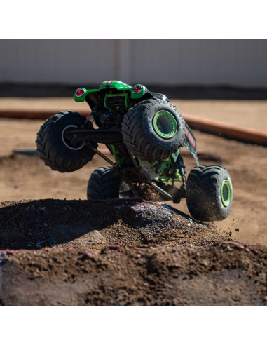LOSI MONSTER TRUCK RTR DRAVE DIGGER 4x4 CON EJE SOLIDO BRUSHLESS 1/8, LMT 2.0 VERDE - Imagen 15