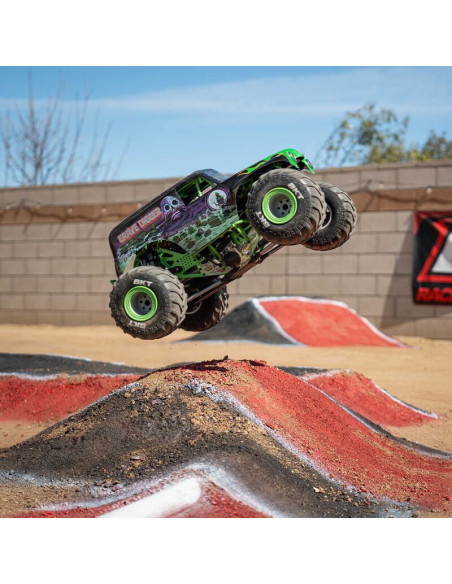 LOSI MONSTER TRUCK RTR DRAVE DIGGER 4x4 CON EJE SOLIDO BRUSHLESS 1/8, LMT 2.0 VERDE - Imagen 16