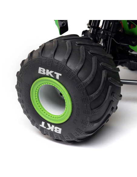 LOSI MONSTER TRUCK RTR DRAVE DIGGER 4x4 CON EJE SOLIDO BRUSHLESS 1/8, LMT 2.0 VERDE - Imagen 19