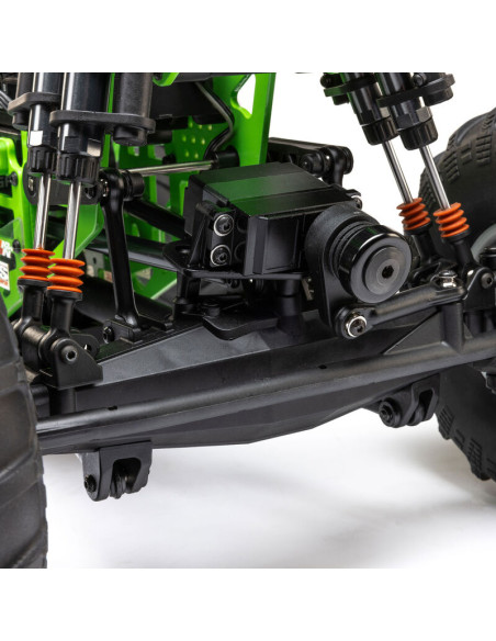 LOSI MONSTER TRUCK RTR DRAVE DIGGER 4x4 CON EJE SOLIDO BRUSHLESS 1/8, LMT 2.0 VERDE - Imagen 22