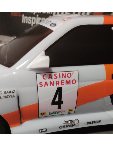 HPI Racing WR8 Flux 1996 Ford Escort RS Cosworth(NO INCLUYE BATERIA NI CARGADOR)+SOPORTES ALUMINIO PARA FIJAR CARROCERIA - Imagen 3