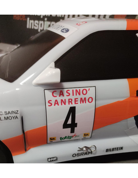 HPI Racing WR8 Flux 1996 Ford Escort RS Cosworth(NO INCLUYE BATERIA NI CARGADOR)+SOPORTES ALUMINIO PARA FIJAR CARROCERIA - Imagen 3
