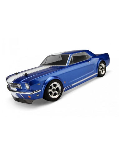 HPI RACING CARROCERIA 1966 FORD MUSTANG GT COUPE(200MM) TRANSPARENTE NECESITA PINTAR - Imagen 1