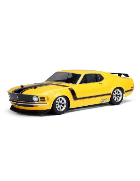 HPI RACING CARROCERIA 1970 FORD MUSTANG BOSS 302  (200MM)TRANSPARENTE NECESITA PINTURA - Imagen 1