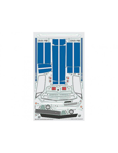 HPI RACING CARROCERIA SHELBY GT-350 de 1965 (200 mm/WB255 mm)TRANSPARENTE NECESITA PINTURA - Imagen 2