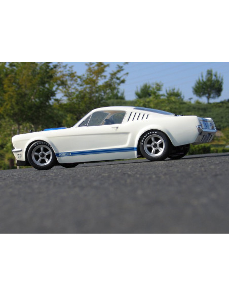 HPI RACING CARROCERIA SHELBY GT-350 de 1965 (200 mm/WB255 mm)TRANSPARENTE NECESITA PINTURA - Imagen 3