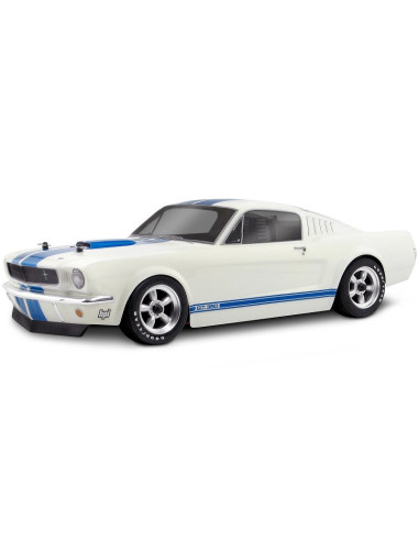 HPI RACING CARROCERIA SHELBY GT-350 de 1965 (200 mm/WB255 mm)TRANSPARENTE NECESITA PINTURA - Imagen 1