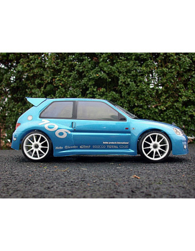 HPI RACING CARROCERIA  PEUGEOT 106 MAXI (190 mm/WB 237 mm/TRANSPARENTE,NECESARIO PINTAR) - Imagen 2