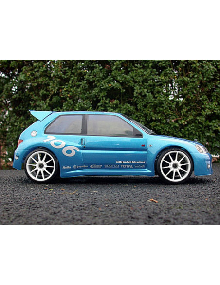 HPI RACING CARROCERIA  PEUGEOT 106 MAXI (190 mm/WB 237 mm/TRANSPARENTE,NECESARIO PINTAR) - Imagen 2