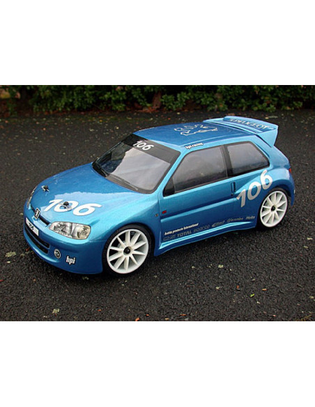 HPI RACING CARROCERIA  PEUGEOT 106 MAXI (190 mm/WB 237 mm/TRANSPARENTE,NECESARIO PINTAR) - Imagen 3