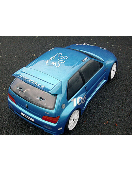HPI RACING CARROCERIA  PEUGEOT 106 MAXI (190 mm/WB 237 mm/TRANSPARENTE,NECESARIO PINTAR) - Imagen 4