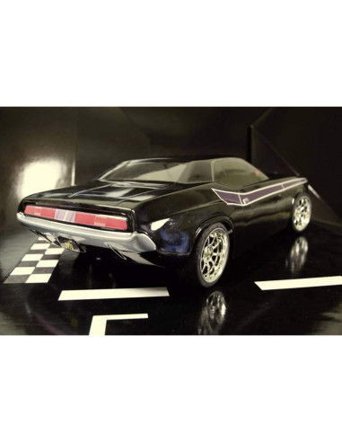 TEAM C CARROCERIA 1/10 DODGE CHALLENGER,TRANSPARENTE NECESARIO PINTURA - Imagen 3
