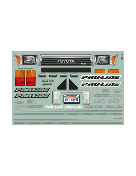 PROLINE CARROCERIA Toyota 4Runner 1991,313 mm (12,3")1/10 - Imagen 5
