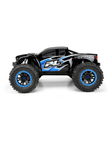 PROLINE CARROCERIA 1/5 Ford F-150 Raptor 2017 precortada, carrocería negra resistente: X-MAXX - Imagen 4