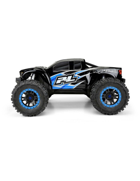 PROLINE CARROCERIA 1/5 Ford F-150 Raptor 2017 precortada, carrocería negra resistente: X-MAXX - Imagen 4