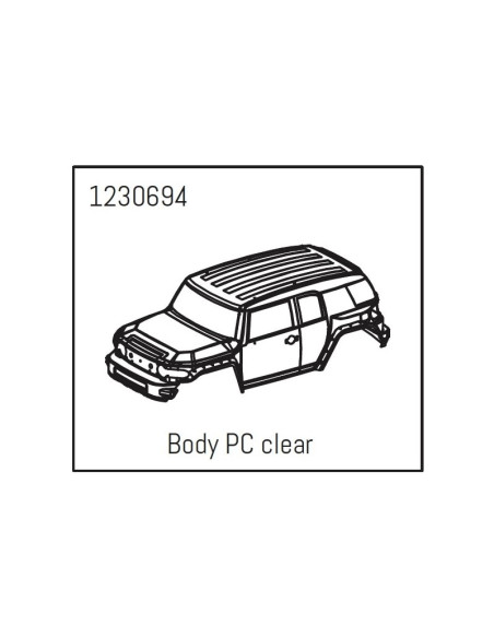 ABSIMA CARROCERIA PC TRANSPARENTE  KHAMBA - Imagen 1