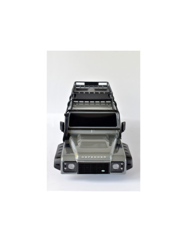 TRAXXAS CARROCERIA Land Rover Defender,GRIS (completo con ExoCage, guardabarros interiores)NO INCLUYE RUEDA REPUESTO - Imagen 3