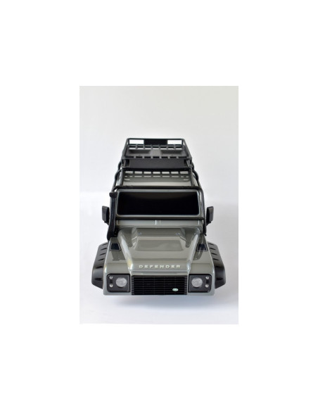 TRAXXAS CARROCERIA Land Rover Defender,GRIS (completo con ExoCage, guardabarros interiores)NO INCLUYE RUEDA REPUESTO - Imagen 3