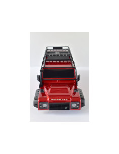 TRAXXAS CARROCERIA Land Rover Defender,ROJO (completo con ExoCage, guardabarros interiores)NO INCLUYE RUEDA REPUESTO - Imagen 2