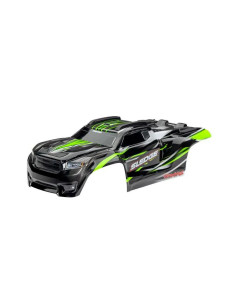 TRX9511GCARROCERIA TRAXXAS SLEDGE VERDE (pintada, calcomanías aplicadas) (ensamblada) - Imagen 1