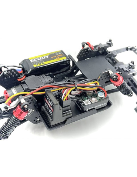 ABSIMA 1/18 BL Crawler "CR18P PRO Juice Up" RTR,ROJO(INCLUYE BATERIA Y CARGADOR) - Imagen 6