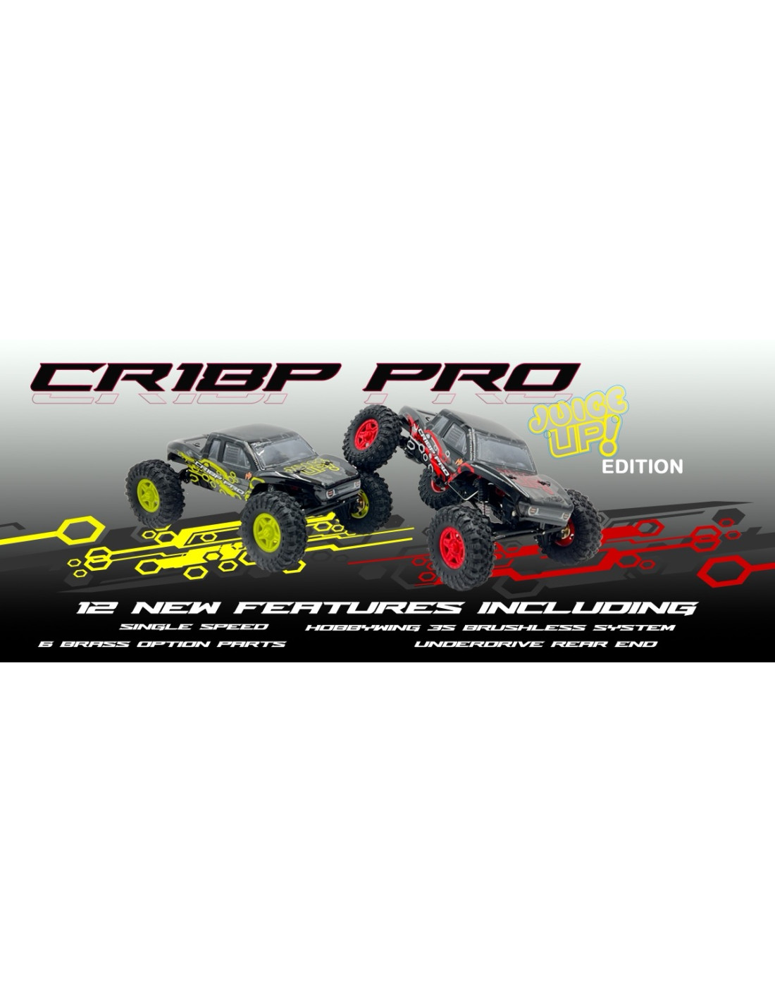 ABSIMA 1/18 BL Crawler "CR18P PRO Juice Up" RTR,ROJO