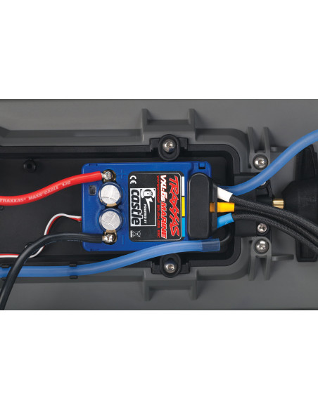TRAXXAS Catamarán de carreras DCB M41 TQi TSM, rojo/azul - Imagen 11