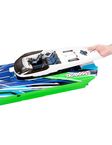 TRAXXAS Catamarán de carreras DCB M41 TQi TSM, rojo/azul - Imagen 6