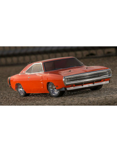 KYOSHO CARROCERIA 1/10 1970 DODGE CHARGER HEMI,TRANSPARENTE - Imagen 2