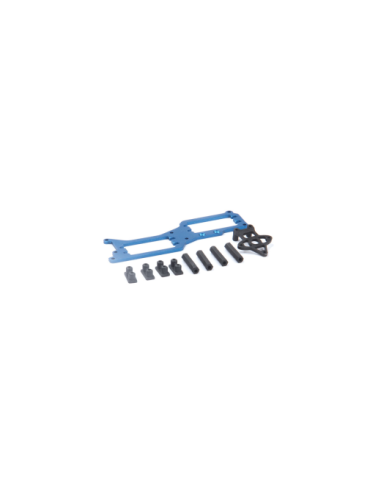 LRP133016 Soporte de servo de aluminio y piezas de plástico - Rebel BX - Imagen 1
