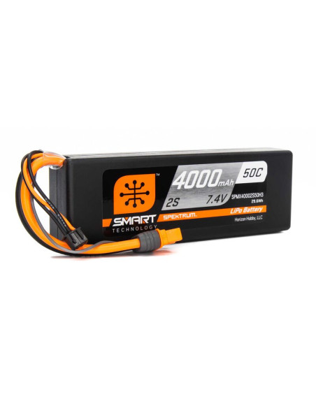SPMX40002S50H3Batería de LiPo inteligente de 7,4 V, 4000 mAh, 2S, 50 C, IC3 - Imagen 1