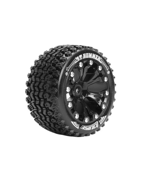 LR-T3209SB ST-HUMMER - 1-10 Stadium Truck Tire Set - Mounted - Sport - Imagen 2