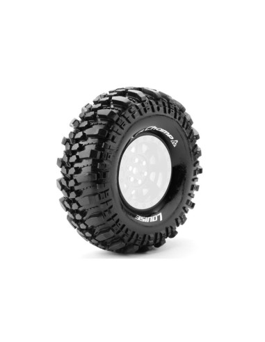 LR-T3231VI Louise RC CR-CHAMP 1/10 Crawler Tires  Super Soft  for 1.9 Wheels - Imagen 2
