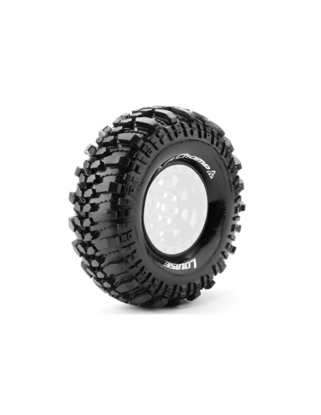 LR-T3231VI Louise RC CR-CHAMP 1/10 Crawler Tires  Super Soft  for 1.9 Wheels - Imagen 2