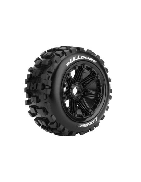 LR-T3268B Louise RC  B-ULLDOZE  1/5 Buggy Mounted  Sport  Black Bead-Lock Wheels - Hex 24mm ( HPI BAJA 5B,CARSON SALVAJE ATTACK) - Imagen 2