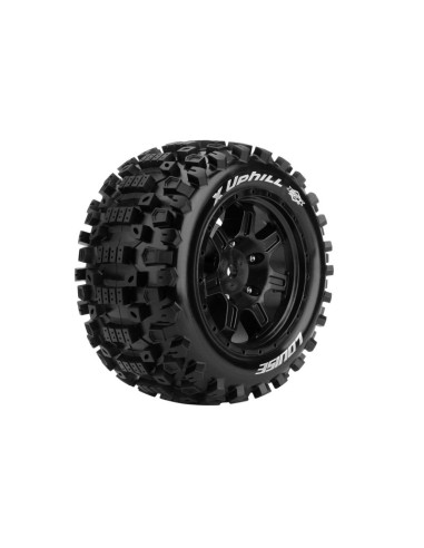 LR-T3297B RUEDAS LOUISE 24MM MONSTER X-UPHILL PEGADAS RELLENA X-MAXX - Imagen 2