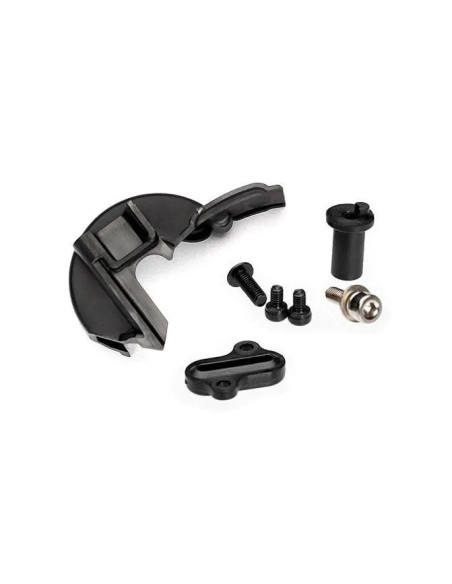 TRX7077R TRAXXAS Cubierta de engranajes compatible con sensores para modelos VXL 1/16 - Imagen 1