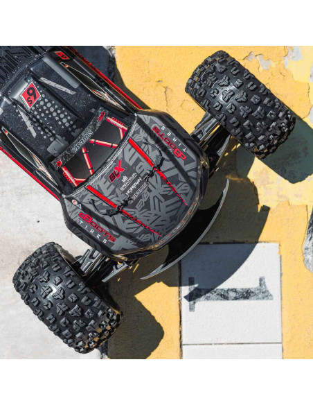 ARRMA KRATON 6S EXB AVC 4X4 RTR 1/8 MONSTER TRUCK+PROTECCIONES EN CARDANS,CHASIS,AMORTIGUADORES - Imagen 14