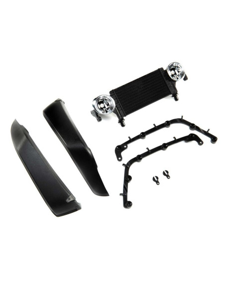 AXI230020 AXIAL Radiador y guardabarros delanteros, Jeep JLU: SCX10 III - Imagen 1