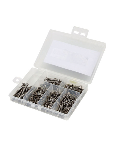 DYNH3000 DYNAMITE Juego de tornillos de acero inoxidable: paquete variado de 2 mm y 3 mm - Imagen 1