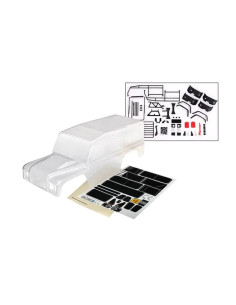 TRX8011P TRAXXAS Carrocería, Land Rover Defender, completa (transparente, recortada..) ES LA QUE TIENE AGUJEROS - Imagen 1