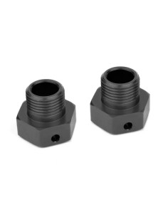 Adaptador hexagonal para rueda Team Corally, aluminio, negro, 2 unidadesC-00180-329 - Imagen 1