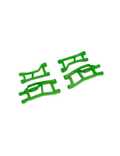 TRX10725-VERDE Brazos de suspensión HD delanteros superiores e inferiores WideMaxx - Imagen 1
